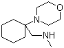 Cyclohexanemethanamine, n-methyl-1-(4-morpholinyl)-Structure,938458-83-4Structure Cyclohexanemethanamine, n-methyl-1-(4-morpholinyl)- Structure,938458-83-4Structure