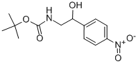 [2-羥基-2-(4-硝基-苯基)-乙基]-氨基甲酸叔丁酯結(jié)構(gòu)式_939757-25-2結(jié)構(gòu)式