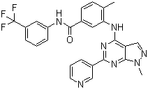 NVP-BHG712結構式_940310-85-0結構式