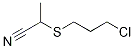 2-((3-Chloropropyl)thio)propanenitrileStructure,940315-21-9Structure 2-((3-Chloropropyl)thio)propanenitrile Structure,940315-21-9Structure