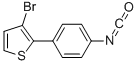 3-Bromo-2-(4-isocyanatophenyl)thiopheneStructure,941716-97-8Structure 3-Bromo-2-(4-isocyanatophenyl)thiophene Structure,941716-97-8Structure