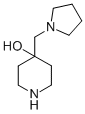 4-(1-吡咯烷甲基)-4-羥基哌啶結(jié)構(gòu)式_942031-83-6結(jié)構(gòu)式