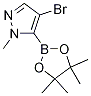1H-pyrazole, 4-bromo-1-methyl-5-(4,4,5,5-tetramethyl-1,3,2-dioxaborolan-2-yl)-Structure,942070-88-4Structure 1H-pyrazole, 4-bromo-1-methyl-5-(4,4,5,5-tetramethyl-1,3,2-dioxaborolan-2-yl)- Structure,942070-88-4Structure