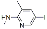5-Iodo-3-methyl-2-methylaminopyridineStructure,942206-33-9Structure 5-Iodo-3-methyl-2-methylaminopyridine Structure,942206-33-9Structure