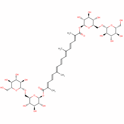 Crocin i Structure,94238-00-3Structure