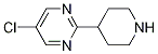 5-Chloro-2-(piperidin-4-yl)pyrimidineStructure,944903-10-0Structure 5-Chloro-2-(piperidin-4-yl)pyrimidine Structure,944903-10-0Structure