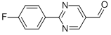 2-(4-Fluorophenyl)-5-pyrimidinecarboxaldehydeStructure,944904-93-2Structure 2-(4-Fluorophenyl)-5-pyrimidinecarboxaldehyde Structure,944904-93-2Structure