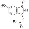 (5-羥基-3-氧代-2,3-二氫-1H-異吲哚-1-基)-乙酸結(jié)構(gòu)式_94512-05-7結(jié)構(gòu)式
