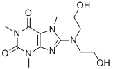 8-(Bis(2-hydroxyethyl)amino)-1,3,7-trimethyl-3,7-dihydro-1h-purine-2,6-dioneStructure,94523-37-2Structure 8-(Bis(2-hydroxyethyl)amino)-1,3,7-trimethyl-3,7-dihydro-1h-purine-2,6-dione Structure,94523-37-2Structure