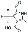  5-甲?；?2-甲基-4-(三氟甲基)-1H-吡咯-3-羧酸結構式_945379-11-3結構式