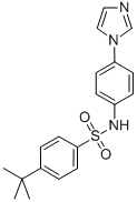 N-[4-(1h-imidazol-1-yl)phenyl]-4-(2-methyl-2-propanyl)benzenesulfonamide Structure,945526-43-2Structure