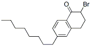 1(2H)-Naphthalenone, 2-bromo-3,4-dihydro-6-octyl-Structure,945632-77-9Structure 1(2H)-Naphthalenone, 2-bromo-3,4-dihydro-6-octyl- Structure,945632-77-9Structure