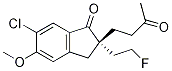 (S)-6-chloro-2-(2-fluoroethyl)-5-methoxy-2-(3-oxobutyl)-2,3-dihydro-1h-inden-1-oneStructure,945726-52-3Structure (S)-6-chloro-2-(2-fluoroethyl)-5-methoxy-2-(3-oxobutyl)-2,3-dihydro-1h-inden-1-one Structure,945726-52-3Structure