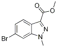 Methyl 6-bromo-1-methyl-1h-indazole-3-carboxylateStructure,946427-77-6Structure Methyl 6-bromo-1-methyl-1h-indazole-3-carboxylate Structure,946427-77-6Structure