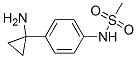 Methanesulfonamide, N-[4-(1-aminocyclopropyl)phenyl]- Structure,946496-53-3Structure