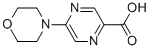 5-(4-嗎啉)-2-吡嗪羧酸結(jié)構(gòu)式_946598-39-6結(jié)構(gòu)式