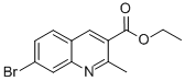 Ethyl 7-bromo-2-methylquinoline-3-carboxylateStructure,948290-16-2Structure Ethyl 7-bromo-2-methylquinoline-3-carboxylate Structure,948290-16-2Structure