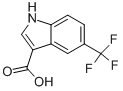 5-(Trifluoromethyl)-1h-indole-3-carboxylic acidStructure,948579-72-4Structure 5-(Trifluoromethyl)-1h-indole-3-carboxylic acid Structure,948579-72-4Structure