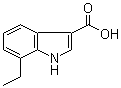 7-Ethyl-1h-indole-3-carboxylic acidStructure,948581-62-2Structure 7-Ethyl-1h-indole-3-carboxylic acid Structure,948581-62-2Structure
