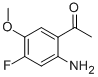 Ethanone,1-(2-amino-4-fluoro-5-methoxyphenyl)-Structure,949159-97-1Structure Ethanone,1-(2-amino-4-fluoro-5-methoxyphenyl)- Structure,949159-97-1Structure