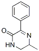 2(1H)-pyrazinone,5,6-dihydro-5(or6)-methyl-3-phenyl-(7ci)Structure,94934-44-8Structure 2(1H)-pyrazinone,5,6-dihydro-5(or6)-methyl-3-phenyl-(7ci) Structure,94934-44-8Structure