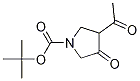 3-Acetyl-4-oxo-pyrrolidine-1-carboxylic acid tert-butyl esterStructure,951127-34-7Structure 3-Acetyl-4-oxo-pyrrolidine-1-carboxylic acid tert-butyl ester Structure,951127-34-7Structure