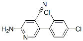 2-Amino-5-(2,4-dichlorophenyl)isonicotinonitrile Structure,952206-43-8Structure