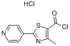4-Methyl-2-pyrid-4-yl-1,3-thiazole-5-carbonyl chloride hydrochlorideStructure,953408-88-3Structure 4-Methyl-2-pyrid-4-yl-1,3-thiazole-5-carbonyl chloride hydrochloride Structure,953408-88-3Structure