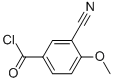 Benzoyl chloride, 3-cyano-4-methoxy-(9ci)Structure,95383-40-7Structure Benzoyl chloride, 3-cyano-4-methoxy-(9ci) Structure,95383-40-7Structure