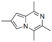 (9CI)-1,3,4,7-四甲基-吡咯并[1,2-a]吡嗪結(jié)構(gòu)式_95407-86-6結(jié)構(gòu)式