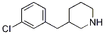 3-(3-Chloro-benzyl)-piperidineStructure,954220-38-3Structure 3-(3-Chloro-benzyl)-piperidine Structure,954220-38-3Structure