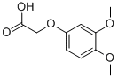 2-(3,4-Dimethoxyphenoxy)acetic acidStructure,95459-73-7Structure 2-(3,4-Dimethoxyphenoxy)acetic acid Structure,95459-73-7Structure
