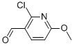 2-Chloro-6-methoxy-3-pyridinecarboxaldehyde Structure,95652-80-5Structure