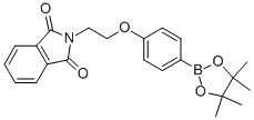 4-(2-(1,3-Dioxoisoindolin-2-yl)ethoxy)phenylboronic acid, pinacol esterStructure,957061-09-5Structure 4-(2-(1,3-Dioxoisoindolin-2-yl)ethoxy)phenylboronic acid, pinacol ester Structure,957061-09-5Structure