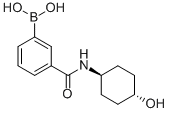 3-(Trans-4-hydroxycyclohexylcarbamoyl)phenylboronic acidStructure,957062-71-4Structure 3-(Trans-4-hydroxycyclohexylcarbamoyl)phenylboronic acid Structure,957062-71-4Structure