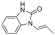 (e)-(9ci)-1,3-二氫-1-(1-丙烯基)-2H-苯并咪唑-2-酮結(jié)構(gòu)式_95926-75-3結(jié)構(gòu)式