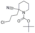 Tert-butyl2-(3-chloropropyl)-2-cyanopiperidine-1-carboxylateStructure,960294-17-1Structure Tert-butyl2-(3-chloropropyl)-2-cyanopiperidine-1-carboxylate Structure,960294-17-1Structure