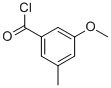 Benzoyl chloride, 3-methoxy-5-methyl-(9ci)Structure,96227-40-6Structure Benzoyl chloride, 3-methoxy-5-methyl-(9ci) Structure,96227-40-6Structure