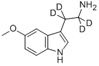 5-Methoxytryptamine-a,a,b,b-d4Structure,96236-05-4Structure 5-Methoxytryptamine-a,a,b,b-d4 Structure,96236-05-4Structure