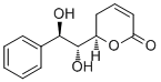 (6R)-6-[(1R,2R)-1,2-二羥基-2-苯基乙基]-5,6-二氫-2H-吡喃-2-酮結(jié)構(gòu)式_96422-52-5結(jié)構(gòu)式