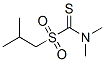 (9ci)-N,N-二甲基-1-[(2-甲基丙基)磺?；鵠-甲烷硫代酰胺結(jié)構(gòu)式_96598-91-3結(jié)構(gòu)式