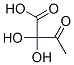 Butanoic acid, 2,2-dihydroxy-3-oxo-(9ci) Structure,97230-97-2Structure