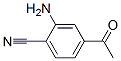 Benzonitrile, 4-acetyl-2-amino-(9ci)Structure,98012-86-3Structure Benzonitrile, 4-acetyl-2-amino-(9ci) Structure,98012-86-3Structure