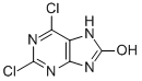 Purin-8-ol, 2,6-dichloro-Structure,98027-86-2Structure Purin-8-ol, 2,6-dichloro- Structure,98027-86-2Structure