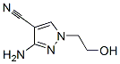 1H-pyrazole-4-carbonitrile, 3-amino-1-(2-hydroxyethyl)-Structure,98035-87-1Structure 1H-pyrazole-4-carbonitrile, 3-amino-1-(2-hydroxyethyl)- Structure,98035-87-1Structure