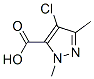 4-Chloro-2,5-dimethyl-2H-pyrazole-3-carboxylic acidStructure,98198-65-3Structure 4-Chloro-2,5-dimethyl-2H-pyrazole-3-carboxylic acid Structure,98198-65-3Structure