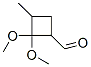 Cyclobutanecarboxaldehyde, 2,2-dimethoxy-3-methyl-(9ci)Structure,98202-71-2Structure Cyclobutanecarboxaldehyde, 2,2-dimethoxy-3-methyl-(9ci) Structure,98202-71-2Structure