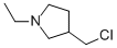 3-(Chloromethyl)-1-ethylpyrrolidineStructure,98338-34-2Structure 3-(Chloromethyl)-1-ethylpyrrolidine Structure,98338-34-2Structure