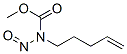 Carbamic acid, nitroso-4-pentenyl-, methyl ester (9ci) Structure,98386-05-1Structure