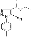 5-Cyano-1-p-tolyl-1h-pyrazole-4-carboxylic acid ethyl esterStructure,98476-29-0Structure 5-Cyano-1-p-tolyl-1h-pyrazole-4-carboxylic acid ethyl ester Structure,98476-29-0Structure